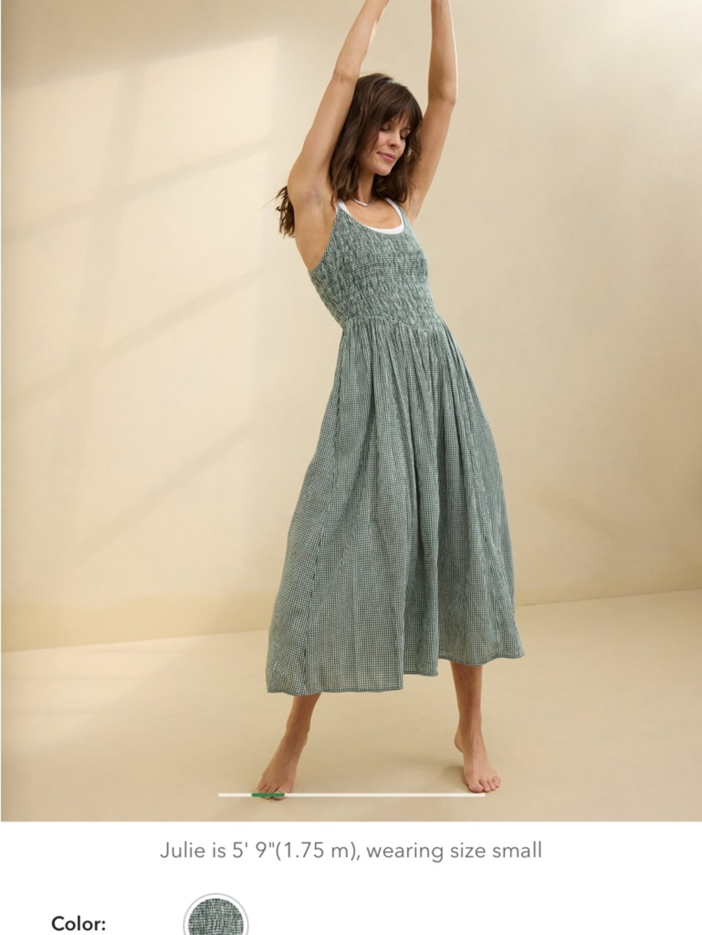 Aerie at the barre midi dress